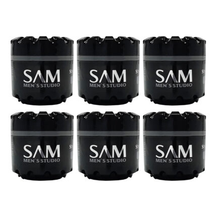 واکس مو سام مدل matt & hard حجم 140 میلی لیتر مجموعه 6 عددی