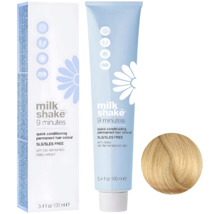 رنگ مو میلک شیک شماره 10.0 حجم 100 میلی لیتر رنگ بلوند پلاتینه خیلی روشن