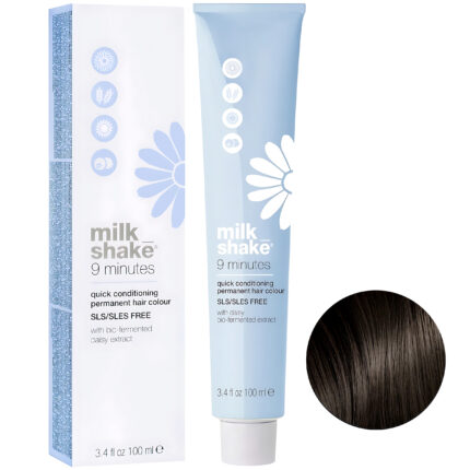 رنگ مو میلک شیک شماره 3.0 حجم 100 میلی لیتر رنگ قهوه ای تیره