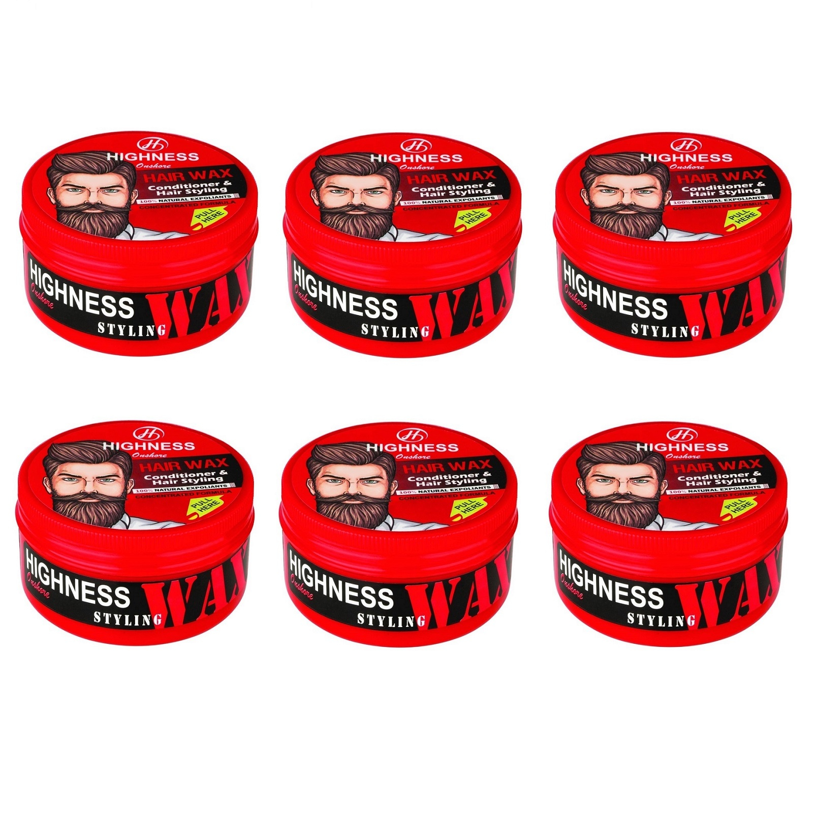 واکس مو انشور هاینس مدل ذغالی حجم 150 میلی لیتر مجموعه 6 عددی واکس مو انشور هاینس مدل ذغالی حجم 150 میلی لیتر مجموعه 6 عددی